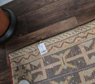 Dilberay - Turkish Patchwork Runner Rug - Thumbnail