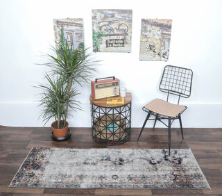 Dilman - Faded Vintage Runner Rug - Thumbnail