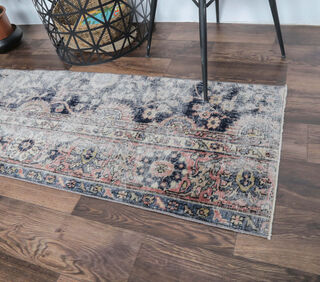 Dilman - Faded Vintage Runner Rug - Thumbnail