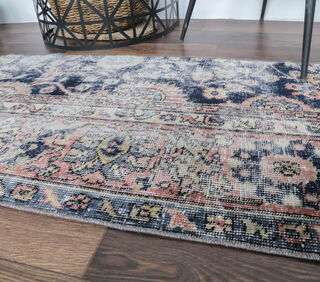 Dilman - Faded Vintage Runner Rug - Thumbnail