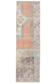 Dilshah - Anatolian Vintage Runner Rug - Thumbnail