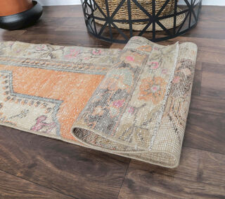 Dilshah - Anatolian Vintage Runner Rug - Thumbnail