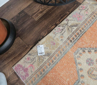 Dilshah - Anatolian Vintage Runner Rug - Thumbnail