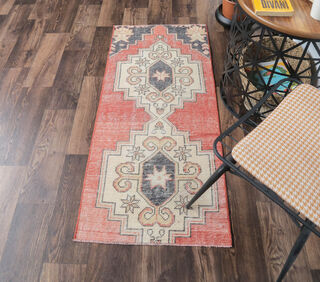 Dixie - Vintage Runner Rug - Thumbnail