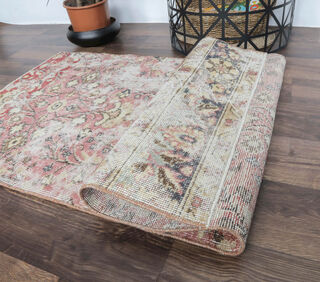 Doga - Faded Vintage Rug - Thumbnail