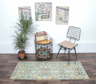 Dondu - Botanic Vintage Runner Rug - Thumbnail