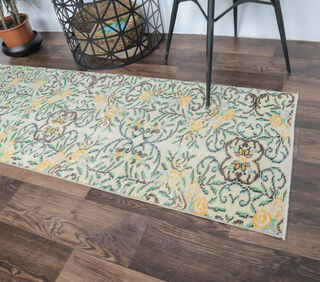 Dondu - Botanic Vintage Runner Rug - Thumbnail