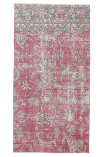 Dora - Botanic Red Vintage Rug - Thumbnail