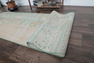 Ecegul - Turkish Vintage Runner Rug - Thumbnail