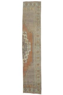 Elvin - Vintage Ethnic Runner Rug - Thumbnail