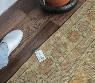 Elvin - Vintage Ethnic Runner Rug - Thumbnail