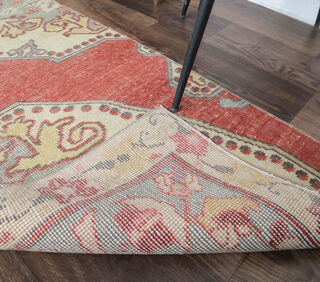 Emery - Vintage Handmade Oriental Runner - Thumbnail