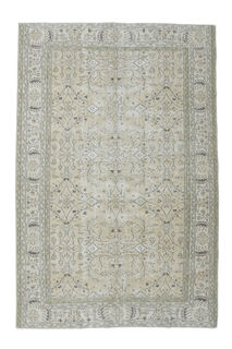 Eshay - Beige Oriental Vintage Rug - Thumbnail