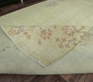 Esmecan - Green Vintage Rug - Thumbnail