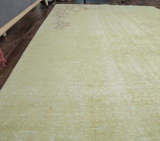 Esmecan - Green Vintage Rug - Thumbnail