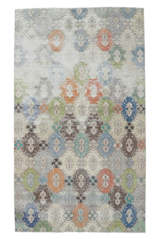 Estella - Colorful Damask Vintage Rug