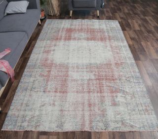 Estelle - Faded Red Oriental Area Rug - Thumbnail