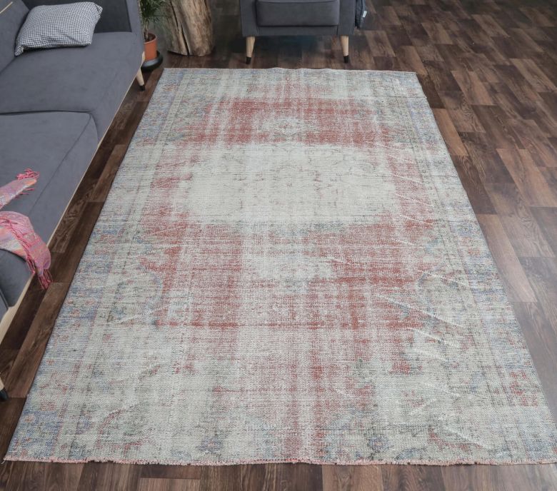 Estelle - Faded Red Oriental Area Rug