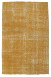 Eudora - Orange Overdyed Vintage Rug - Thumbnail