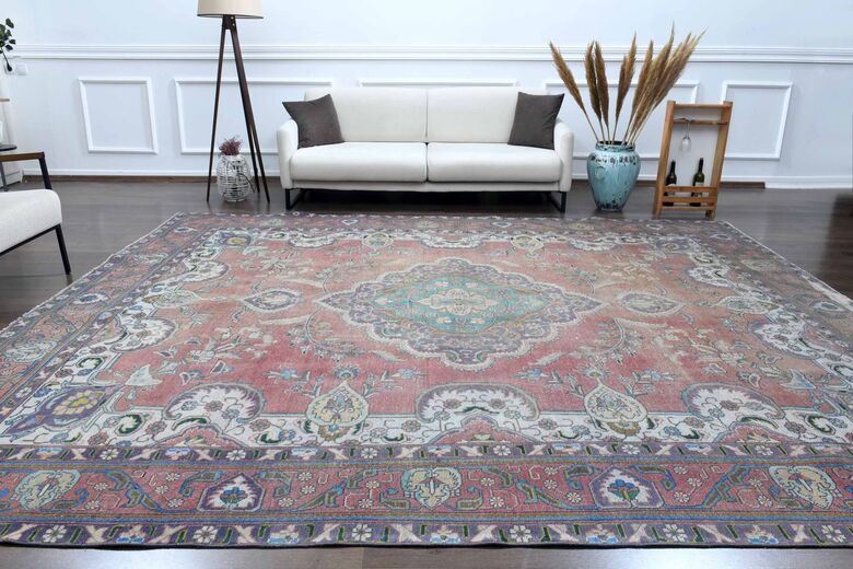 Vintage Persian Handwoven Rug