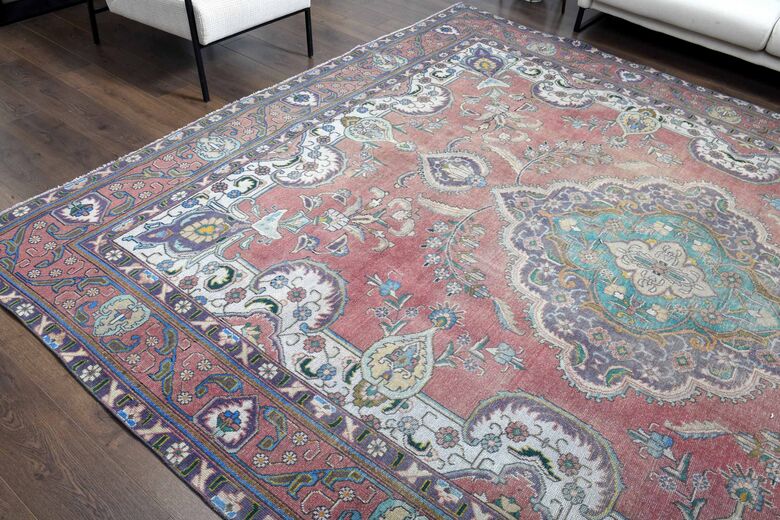 Vintage Persian Handwoven Rug