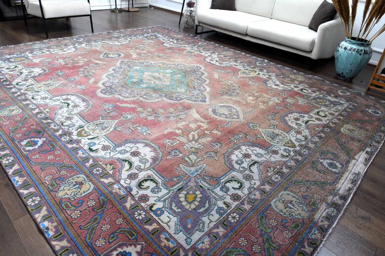 Vintage Persian Handwoven Rug