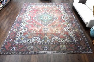 Vintage Persian Handwoven Rug - Thumbnail