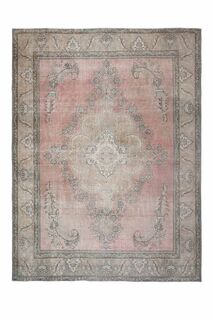 Rare Vintage Persian Area Rug - Thumbnail