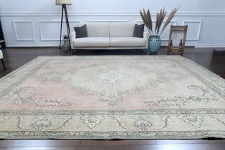 Rare Vintage Persian Area Rug - Thumbnail