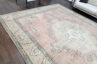 Rare Vintage Persian Area Rug - Thumbnail