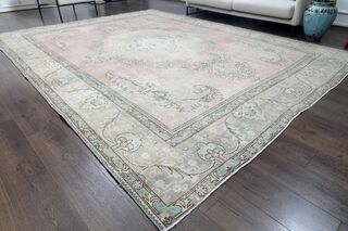 Rare Vintage Persian Area Rug - Thumbnail