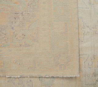 Ferhan - Faded Beige Blush Boho Vintage Rug - Thumbnail