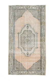 Orange Anatolian Vintage Area Rug - Thumbnail