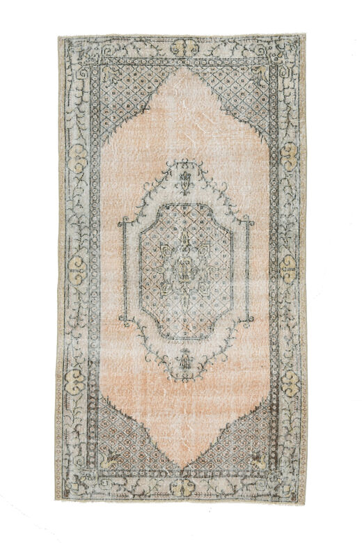 Orange Anatolian Vintage Area Rug