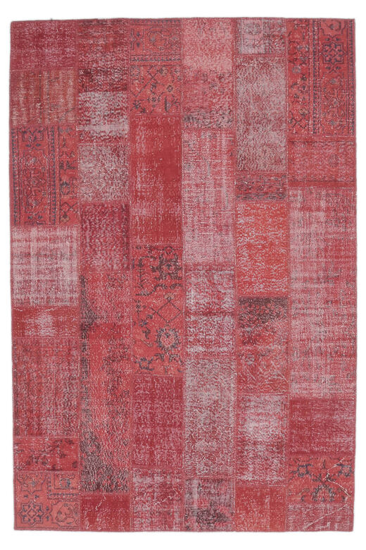 Gemma - Red Vintage Patchwork Rug