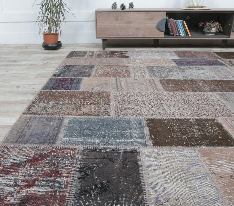 Georgette - Vintage Patchwork Rug