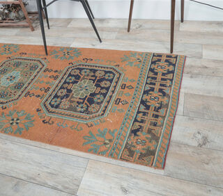 Gertrude - Vintage Oushak Runner Rug - Thumbnail