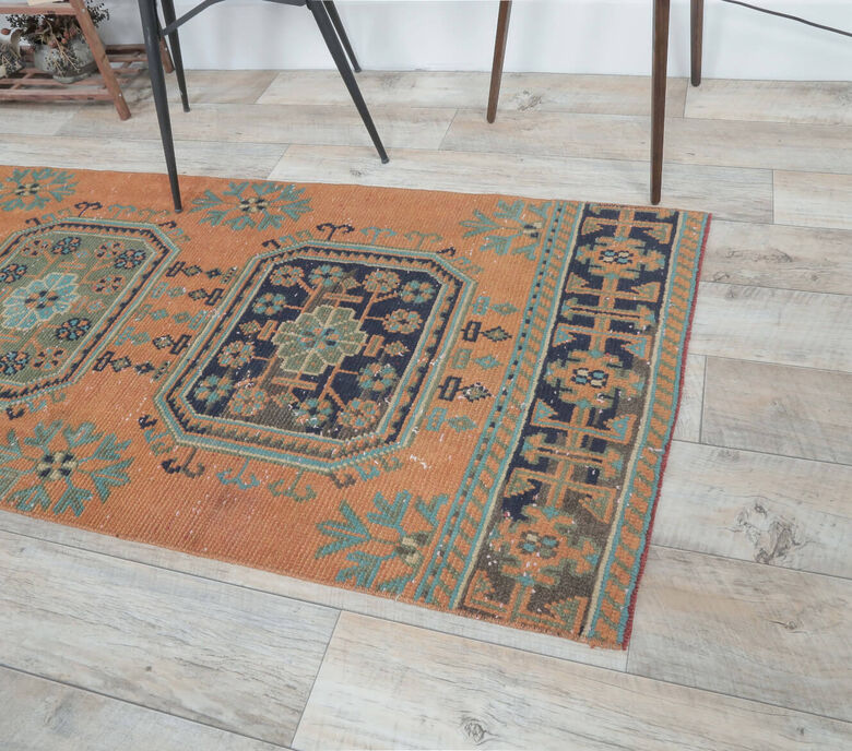 Gertrude - Vintage Oushak Runner Rug