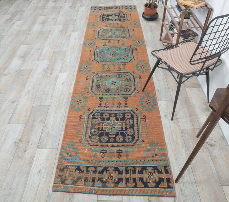 Gertrude - Vintage Oushak Runner Rug