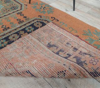 Gertrude - Vintage Oushak Runner Rug - Thumbnail