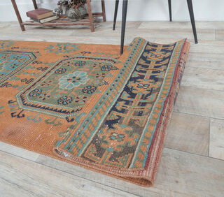 Gertrude - Vintage Oushak Runner Rug - Thumbnail