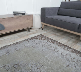 Giovanna - Vintage Gray Area Rug - Thumbnail