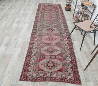 Gladys - Herki Hand-Knotted Rug Runner - Thumbnail