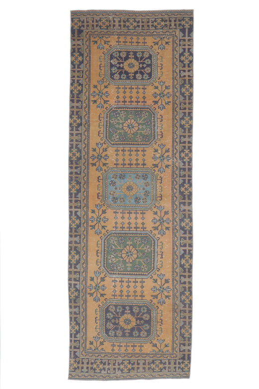 Gokay - Vintage Floral Oushak Runner