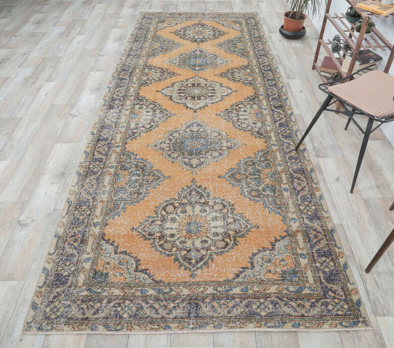 Goksel - Oushak Oriental Wide Runner Rug