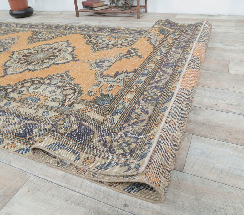 Goksel - Oushak Oriental Wide Runner Rug