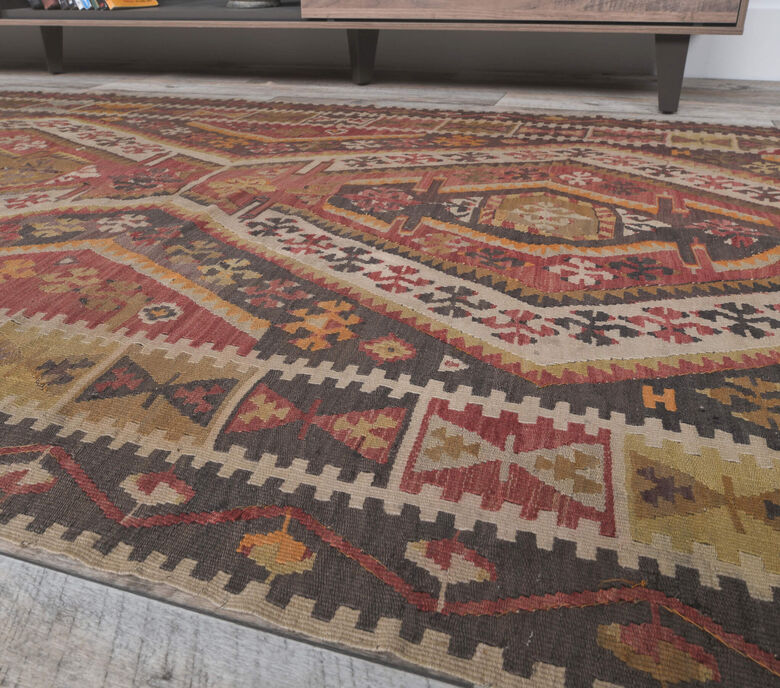 Gorun - Kilim Runner From Middle of Anatolia