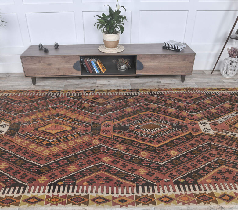 Gracelyn - Extra Wide Runner Kilim