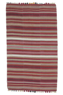 Guher - Red Kilim Area Rug - Thumbnail