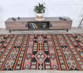 Guldeste - Long Unique Kilim - Thumbnail